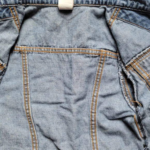 Vintage, Calvin Klein Jeans, Denim Jacket, 18 Months, Vintage Stonewash Blue - Picture 6 of 7